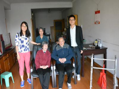 重庆大学关爱离退休老人——结对帮困志愿服务感言