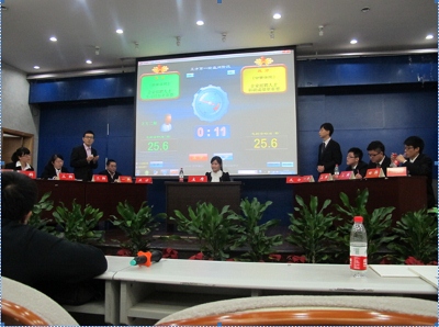 唇枪舌剑,步步紧逼 ——我校第三届研究生辩论赛8进4比赛顺利举行